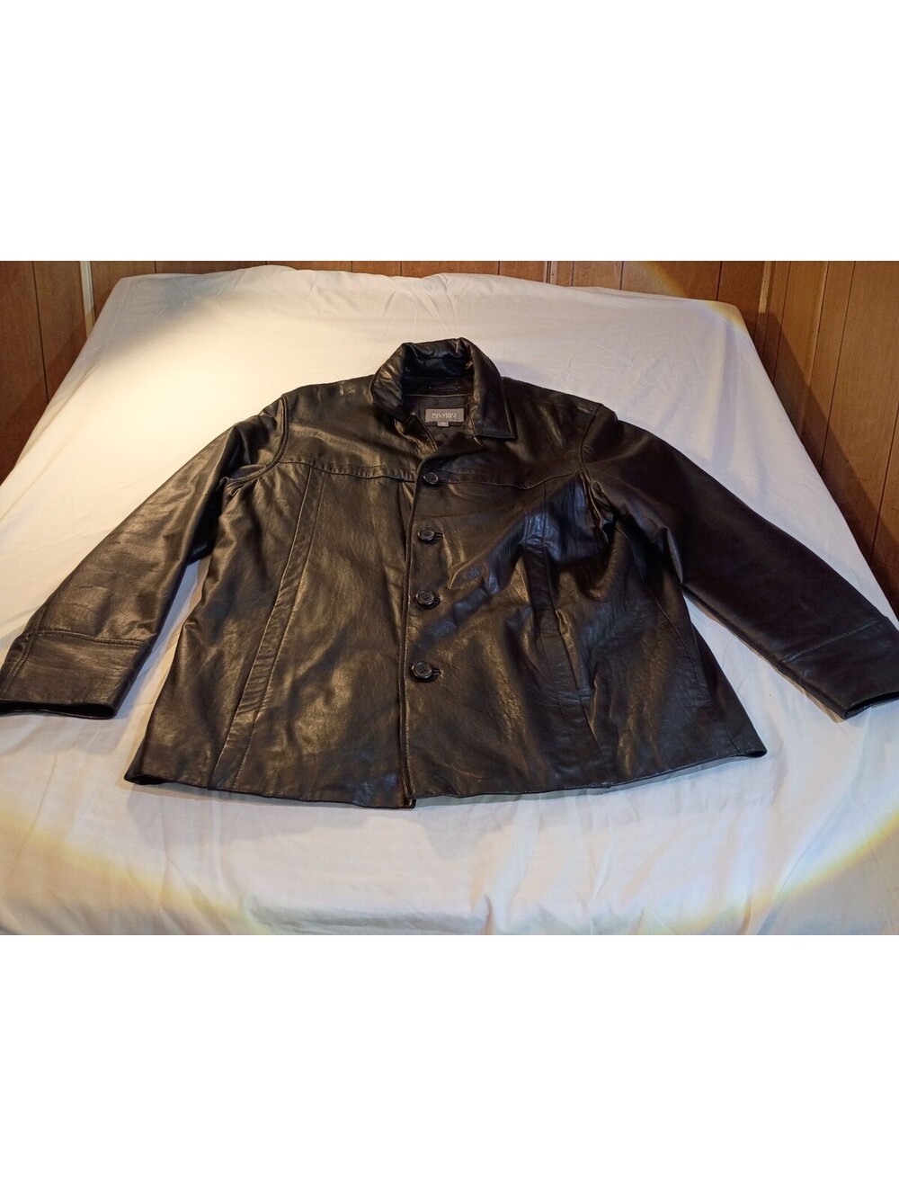 Vintage Wilsons Leather Men's Black Leather Jacket XL